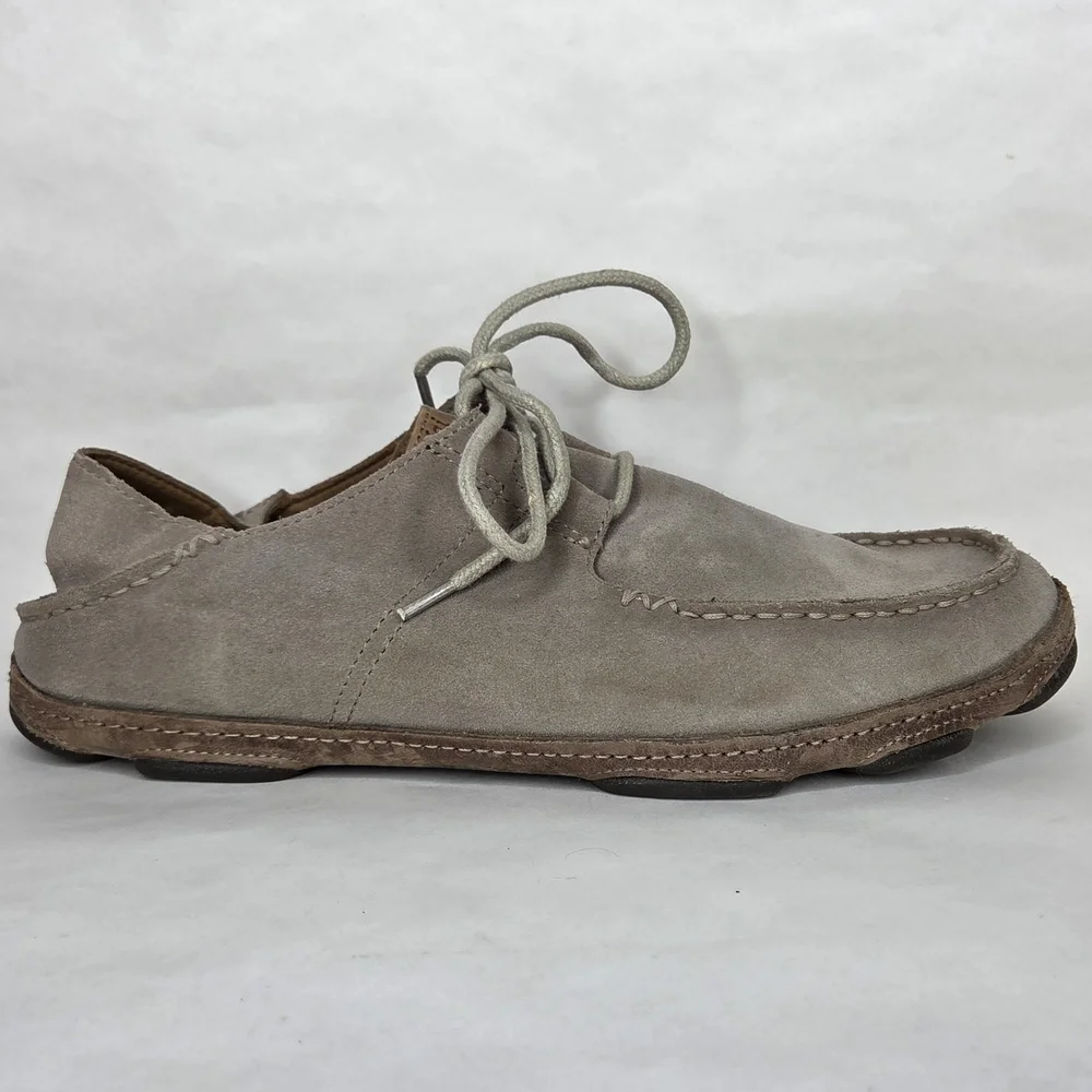 OluKai Ohana Leather Men's Shoes - Picture 4 of 10